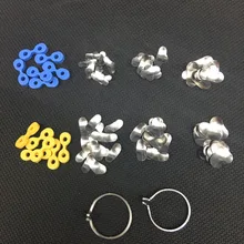 100 шт. зубные матрицы секционные Контурные металлические матрицы No.1.398 Стоматологические принадлежности стоматологический инструмент простое использование