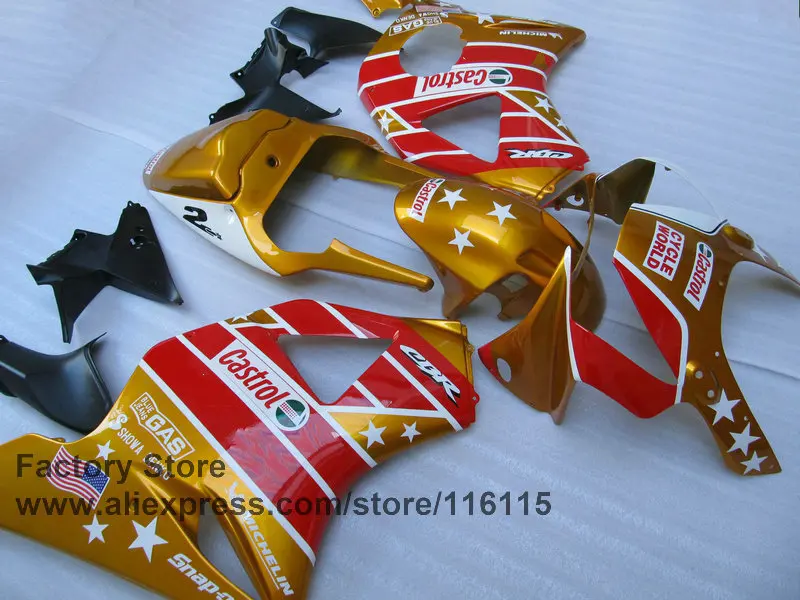 Обтекатели Golden CYCLE WORD для HONDA CBR900RR 2002 2003 fireblade комплект обтекателей литья под
