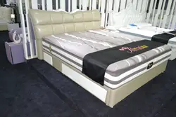 Muebles Para Casa мягкая кровать прямой без продажи специальное предложение King Размеры современная натуральная кожа Спальня мебель Миньон