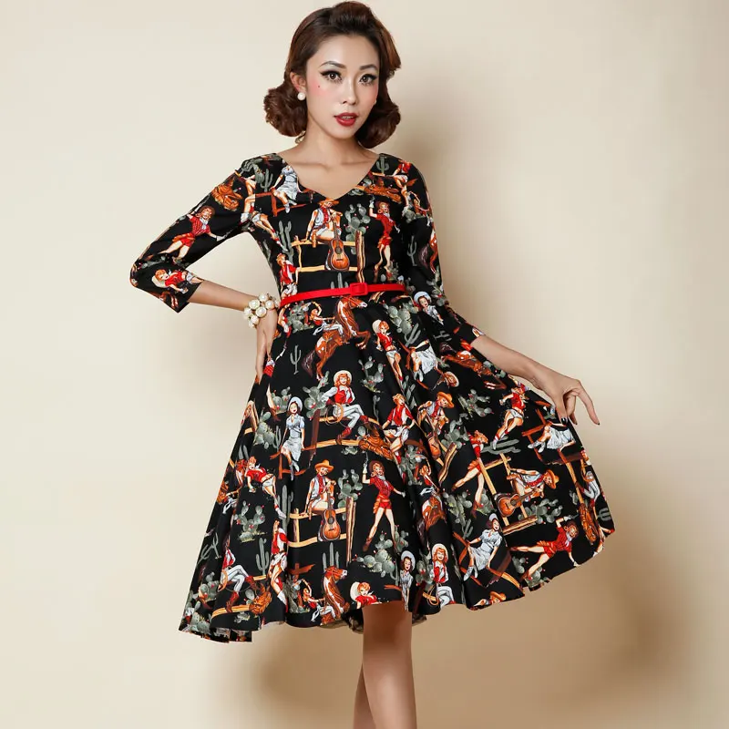 western swing dress