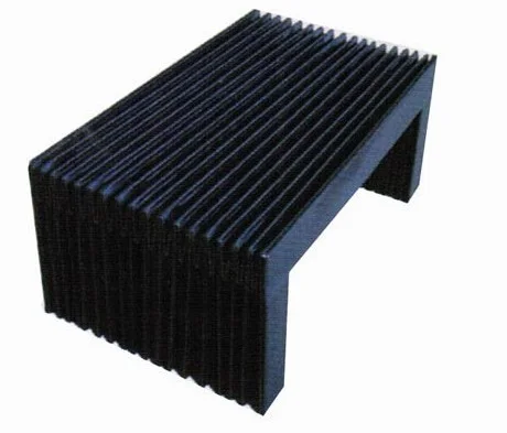 

Tri-proof nylon cloth accordion cnc machine dust cover bellows,W145mm x H35mm x extension 300mm