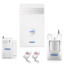 KERUI G25 французский язык Беспроводной GSM сигнализация системы безопасности prptectiom дома охранной сигнализации Android/iPhone APP контролируемых