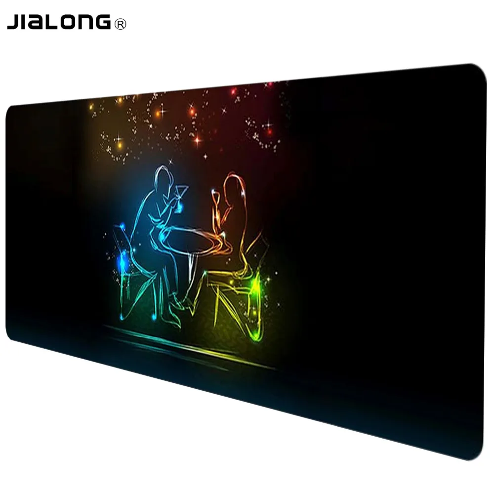 Игровой коврик для мыши JiaLonG Constellation игровой с фиксирующейся кромкой в стиле