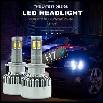 

2PCs V10 80W 9000LM Hi/Lo Beam Conversion Kit, Full Lights 360 Degree High Low Beam Lighting for Automotive Lamp Car Light