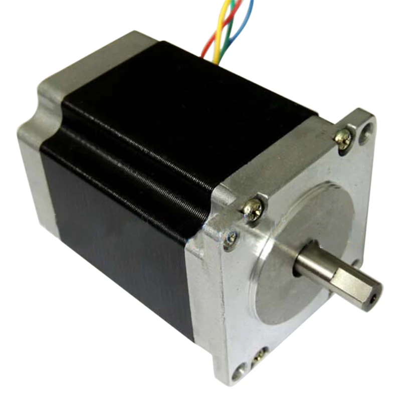 

Nema23 Stepper Motor 23HS8430 4-Lead Motor Driver 76mm 2.8A Router Engraving Machine for 3D Printer CLH@8