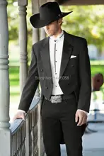2017 Nueva Marca Italiana Frac Cena Mens Trajes Con Pantalones de Esmoquin Para Los Hombres Traje