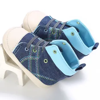 

Toddler Infant Baby Boys Canvas Shoes Sneaker Soft Bottom First Walkers 0-18 Month