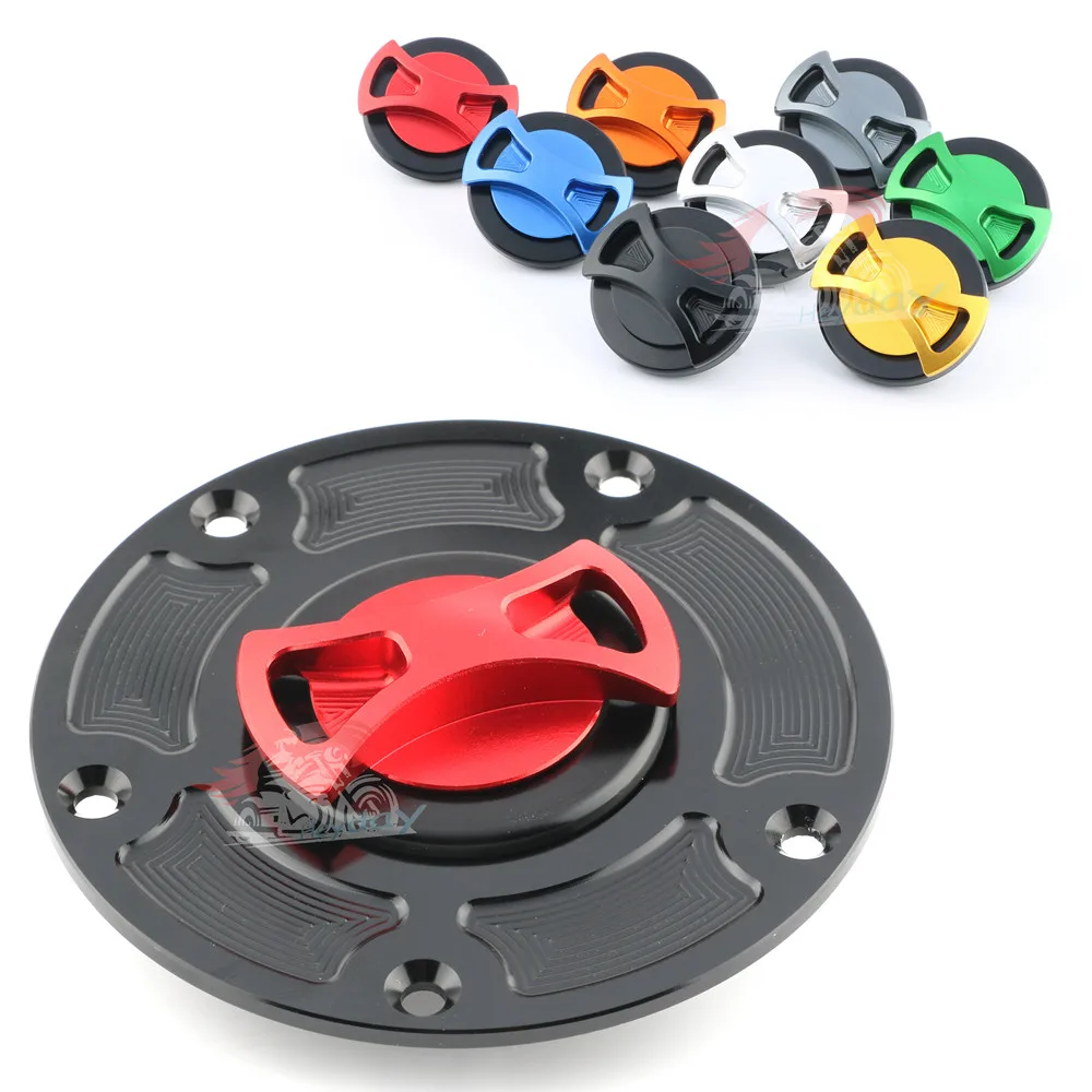 Motorcycle CNC Keyless Gas Fuel Tank Cap Cover For Ducati MONSTER 600/750/800/900/1000/620/690 All Years | Автомобили и мотоциклы