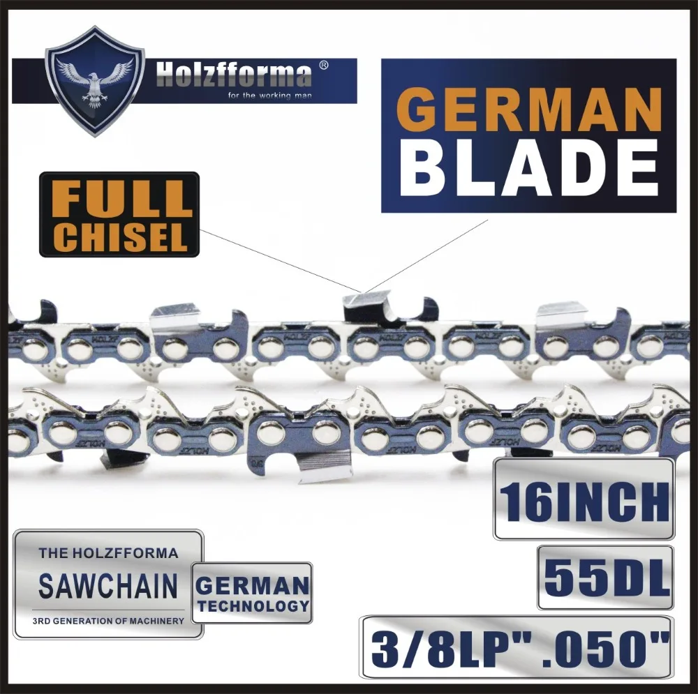 

Farmertec Made 3/8 LP .050 16inch 55 Drive Links Saw Chain For Stihl 025 MS180 MS181 MS190 MS191T MS192T MS200T MS250 Chainsaw