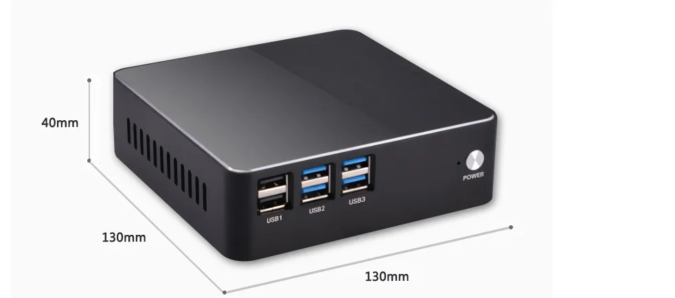 Intel nuc Core I5 4200U I3 5005U Eglobal top Mini PC 4K HTPC 6USB порт HDMI VGA маленький настольный компьютер WIN10/Linux мини компьютер