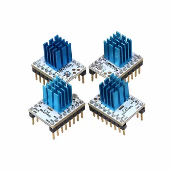 

4 pcs MKS TMC2100 Stepstick Stepper Motor Driver Module with Heat Sink Ultra-silent Excellent Performance
