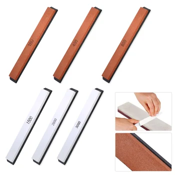 

LETAOSK High Quality 6 PCS Sharpening Polishing Stone Block Kitchen Knife Sharpener Grit Tool Whetstone