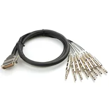 25 Pin D Sub разъем TRS кабель. Серийный DB-25 Van Damme многожильный Змеиный ткацкий станок 10 футов