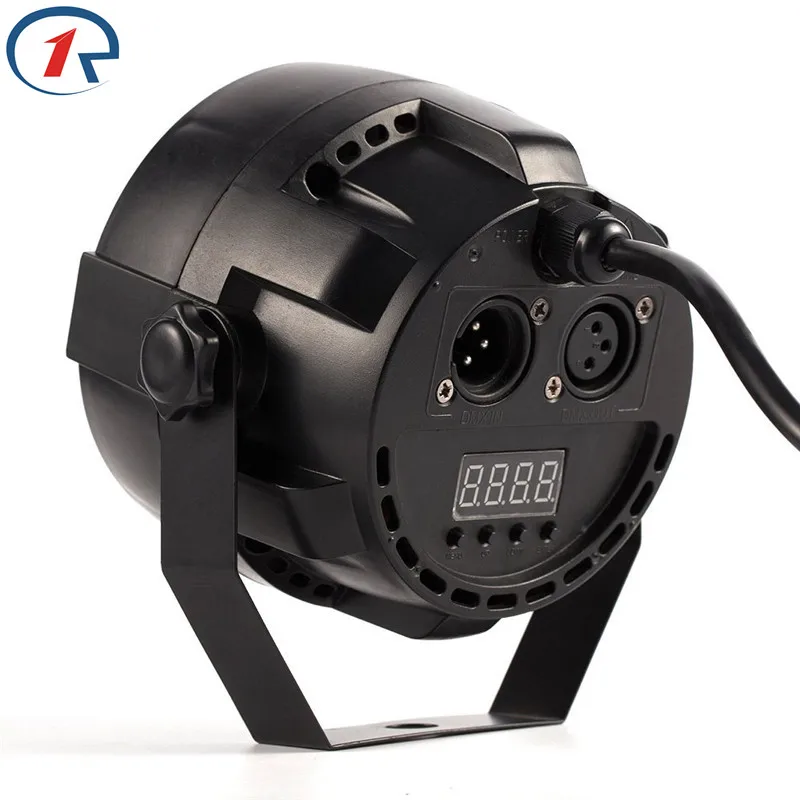 Zjright 15 واط شقة led الاسمية ضوء rgbw ديسكو المرحلة ضوء وسيس discoteca شعاع الليزر لوز دي ضوئي لوميير dmx تحكم