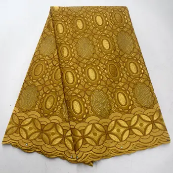 

New fashion Swiss Lace Fabric 2019 Swiss Voile Lace In Switzerland High Quality African Dry Cotton Voile Lace Fabric QG900