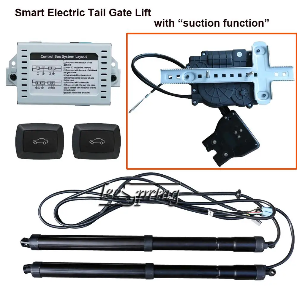 Умный авто Электрический задний подъемник ворота специально для BMW X3 F48 с защелкой - Цвет: Suction function