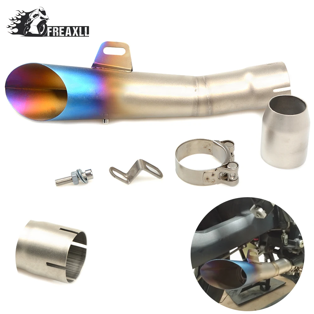 35 Millimetri-51 Millimetri Universale Del Motociclo Tubo Di Scarico Di Fuga Di Scooter Marmitta Con Db Killer Per Suzuki Gsf 600 Bandit Sv 1000 S 650