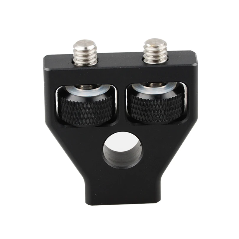 CAMVATE Wood Handle Grip Bracket for DSLR Camera Cage Shoulder Rig Support System  (2)