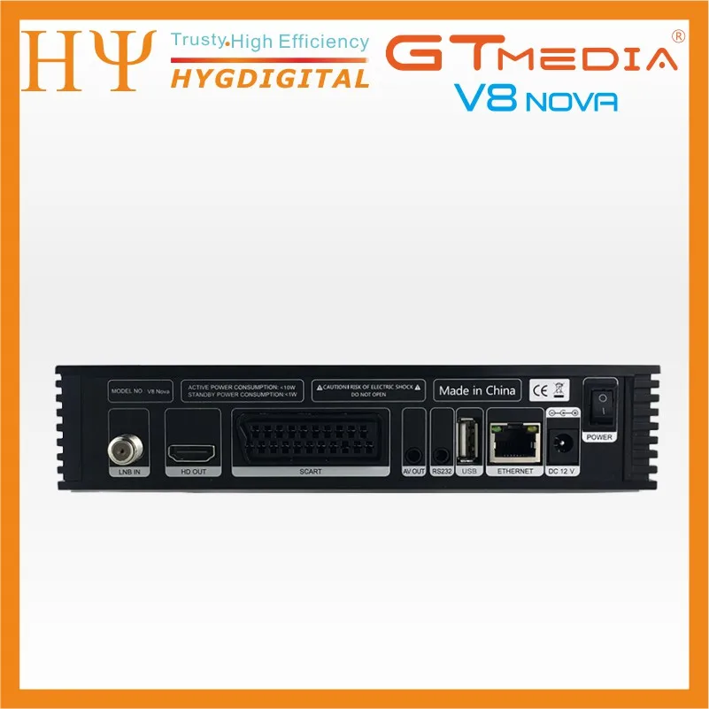 5 шт. GTMedia V8 Nova Full HD DVB-S2 спутниковый ресивер же V9 Супер Обновление от V8 супер декодер поддержка H.265 встроенный WiFi