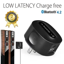 Avantree Roxa Plus CHARGE FREE aptX LOW LATENCY Wireless Bluetooth Receiver for Home Stereo, AUX or RCA Audio Adapter, Charger