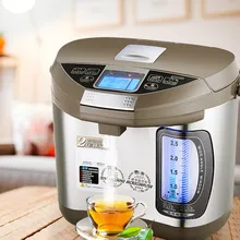 Электрический чайник термобутылка для воды с двойной температурой 304 нержавеющая сталь Бытовая Автоматическая защита от перегрева