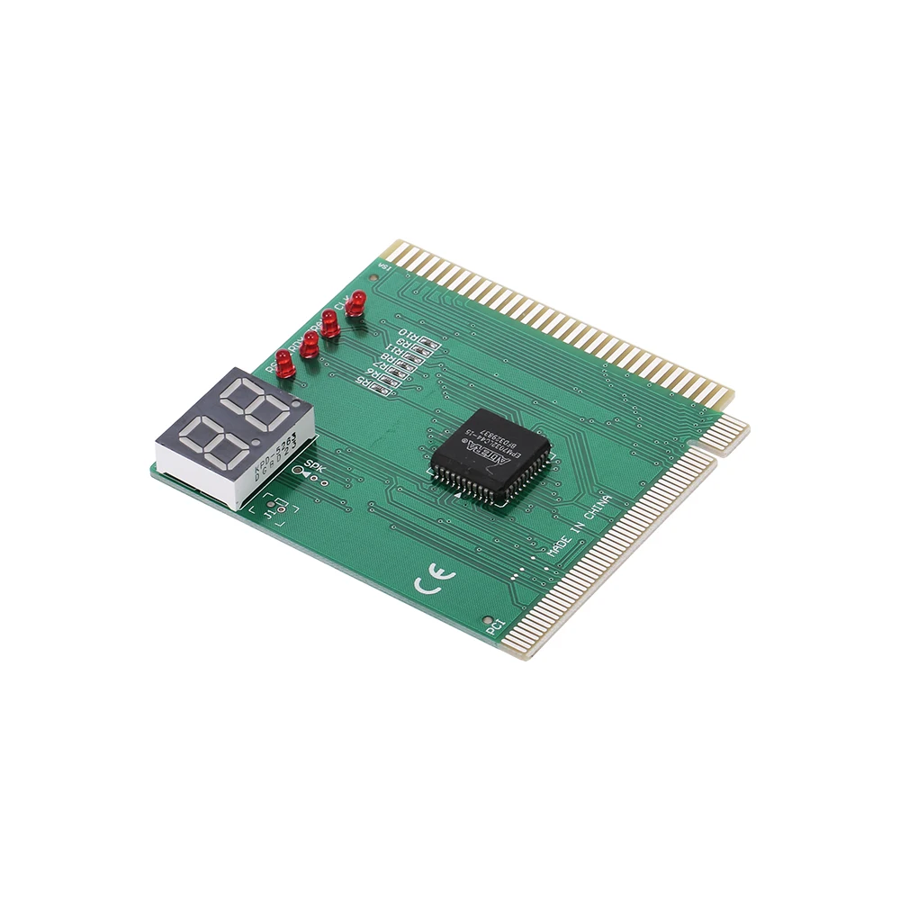 Компьютерная диагностическая карта PCI слот ISA слот тест-карта 4 светодиодный диагностический анализатор карта тест важные сигналы основной платы