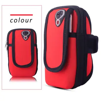 

Banabanma Women and Men Arm Bags Outdoor Sports Arm Bag Phone Holder Portable Armband Bag Wrist Pockets Bags for Women Men ZK50