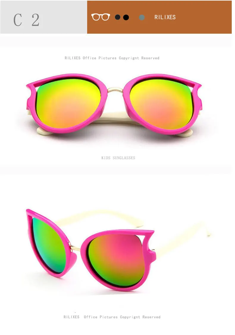 MX. DMY детские солнцезащитные очки для девочек брендовые солнцезащитные очки "кошачий глаз", детские очки для мальчиков и UV400 объектив Детские солнцезащитные очки Симпатичные очки оттенки очки