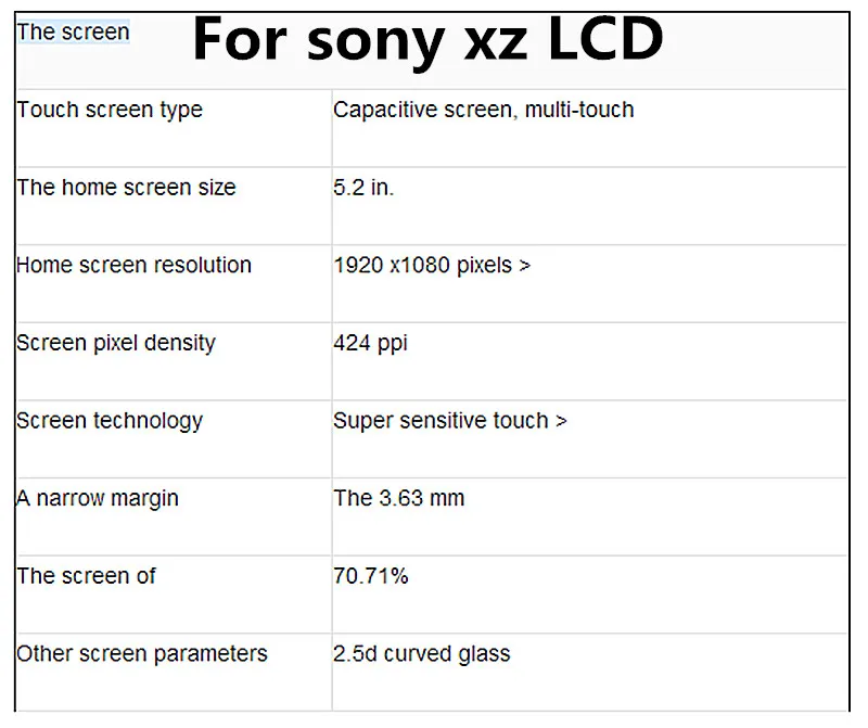 5," ЖК-дисплей для SONY Xperia XZ, сенсорный экран, дигитайзер, сенсорная стеклянная панель F8331 F8332, ЖК-сборка, запасная часть