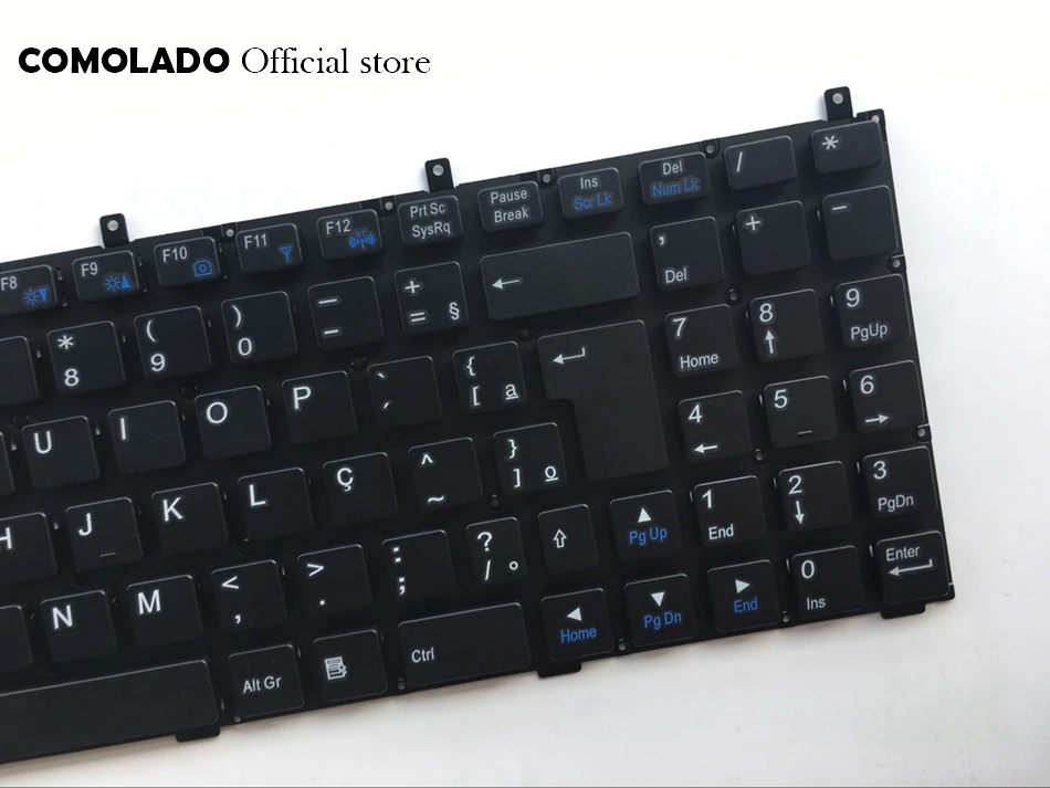 BR Brazil keyboard For Casper Clevo W765s W76 W760 W762 W765 P150 P150HM P170HM P151EM W150HRM W170ER sim2000 Keyboard (2)