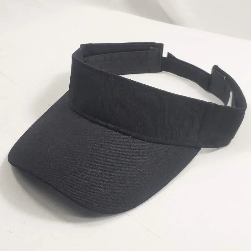Men Womens Cotton Sports Visor Hat 