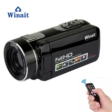 Winait HDV-F2 Цифровая видеокамера с поворотным экраном 270 градусов встроенный динамик Макс 24 мегапикселей