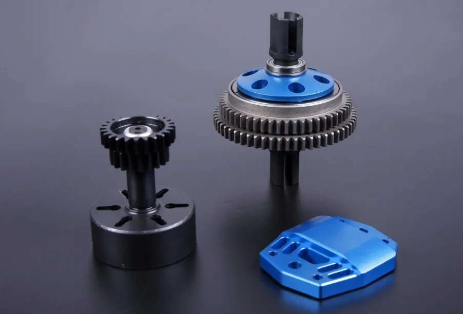 Сплав 2 скоростная система передач для 1/5 Losi 5ive T RC автозапчасти|car parts|system gearrc car gear |