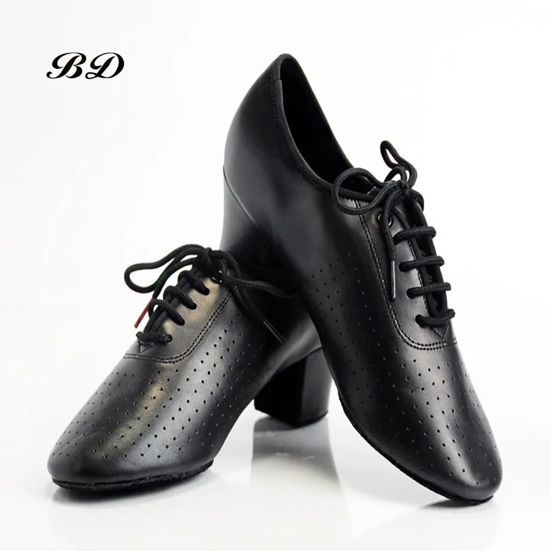 genuine-leather-latin-dance-shoes-sneakers-women-shoes-jazz-modern-shoe-non-slip-soft-sole-vamp-heel-5cm-slip-up-bd-t1-ballroom