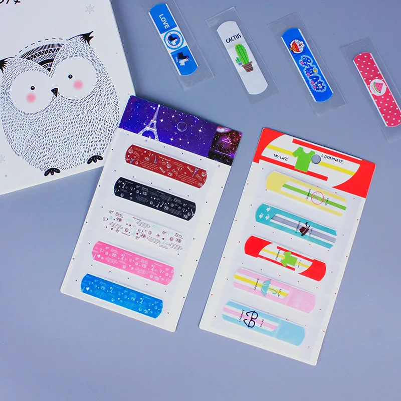

50Pcs Disposable Waterproof Adhesive Bandage First Aid Breathable First Aid Kit Medical Hemostatic Stickers Kids Children Adult