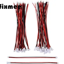Fixmee 10 пар JST 1,25 мм 2 булавки Micro Мужской Женский Разъем 100 мм провода кабели