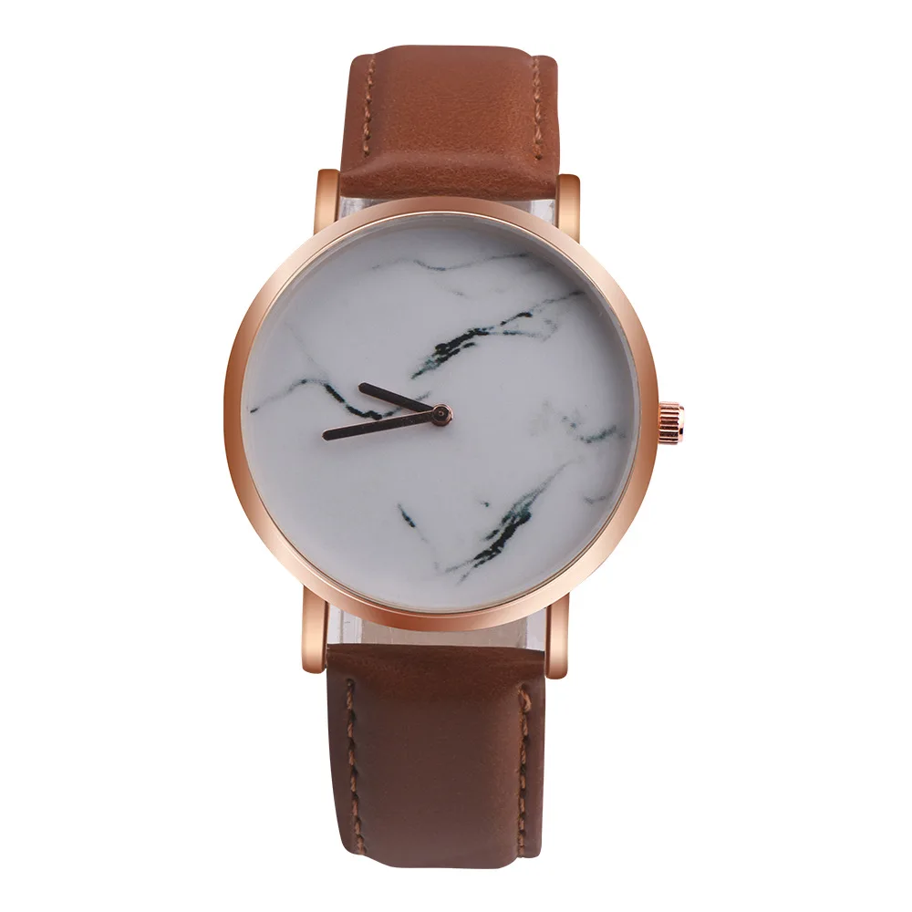 Fashion OKTIME New Couple Watch Marble Surface Ink Two Needles Simple Nordic Fashion Watch for Men and Women Fashion OKTIME New Couple Watch Marble Surface Ink Two Needles Simple Nordic Fashion Watch for Men and Women