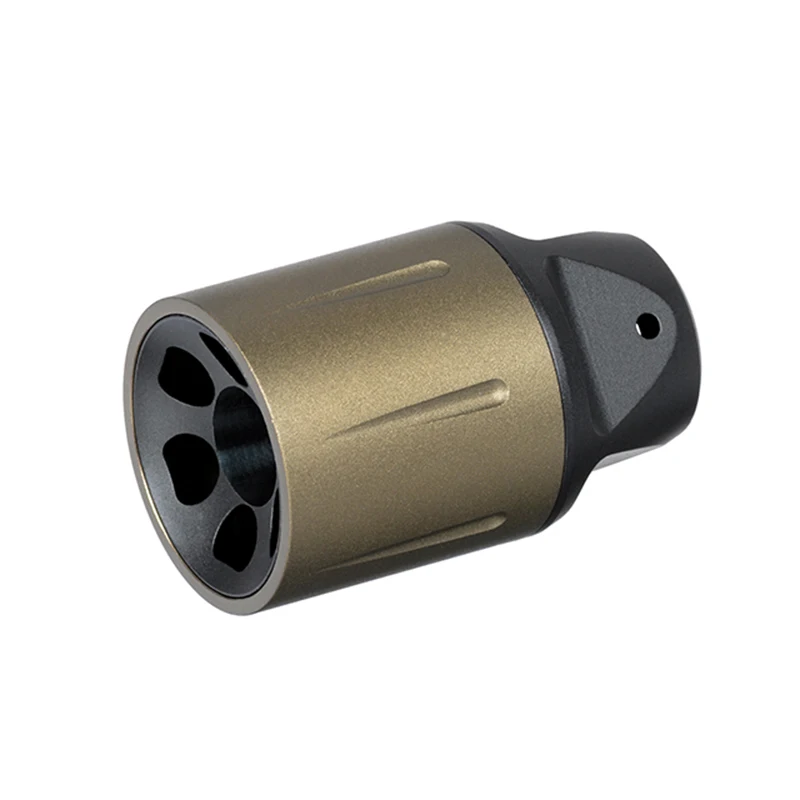 

Alloy CCW 14MM Negative AEG GBB Brake Cap Airsoft Accessories Universal Common AirGun Paintball Accessories Black Silver Golden