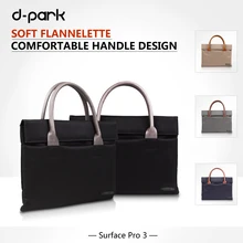 Free Shipping Dpark Handbag Oxford cloth Case Bag For Microsoft Surface Pro 4/3 Macbook Air 11.6"/Acer Aspire V5-131-2629 11.6"