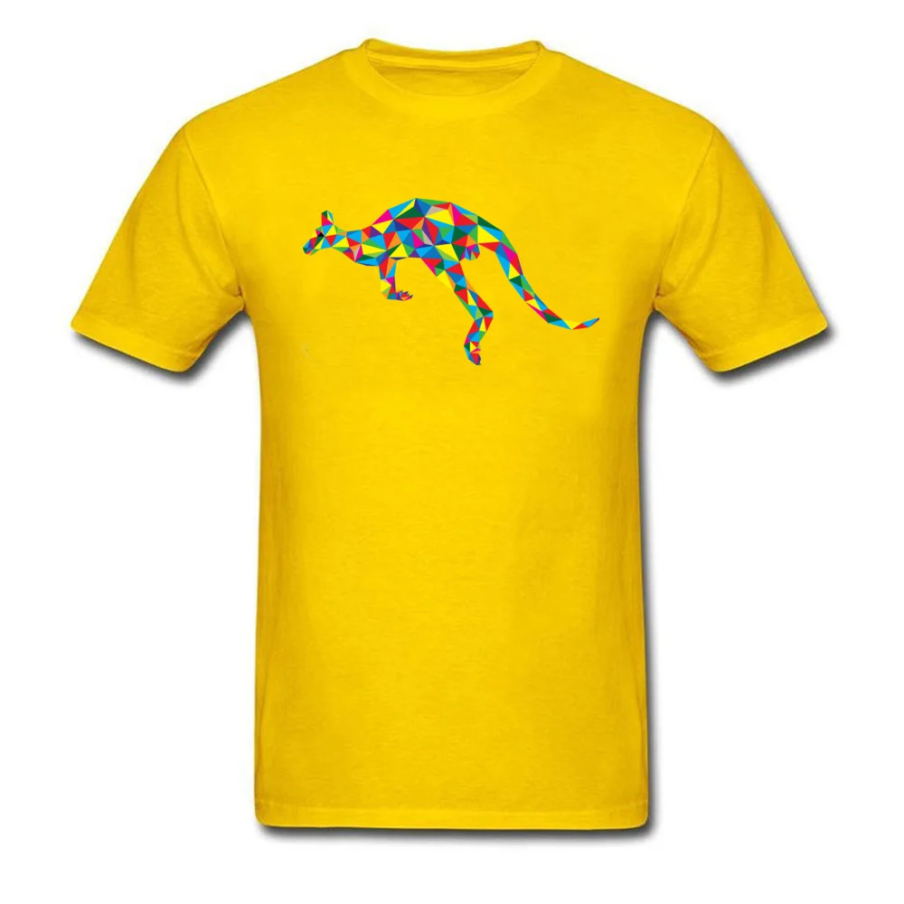 Geometric Kangaroo_yellow