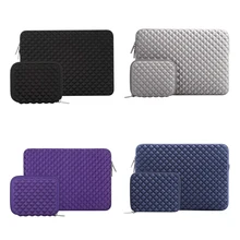 Мягкий ноутбук рукав 13,3 дюймов Сумка для ноутбука чехол для Macbook Air 13 A1932 Pro 15 Touch Bar A1707 A1990 hp Dell сумки для ноутбуков