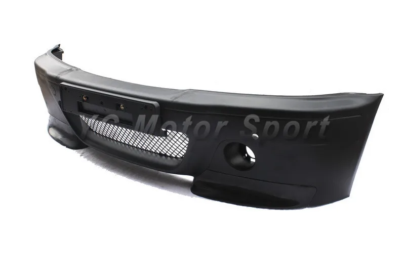2000-2006 BMW E46 2D Coupe 4D Sedan & E46 M3 CSL Style PP Front Bumper with FRP Spliter (1)