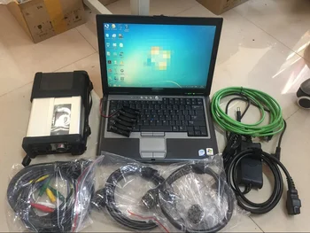 

MB Star C5 sd connect c5 with Software V12/2019 360GB SSD with Used Computer D630 Laptop for Car and Truck Auto Diagnosis tools
