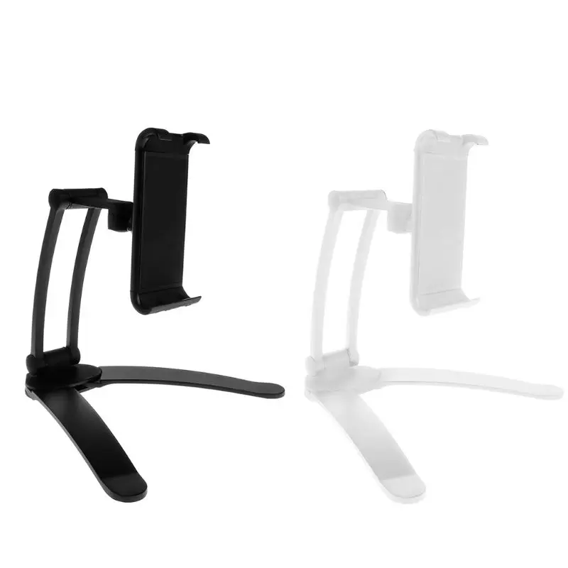 

2-in-1 Phone Tablet Holder Flodable Countertop Desktop Kitchen Under-Cabinet Mounting Base Wall for iPhone iPad Samsung
