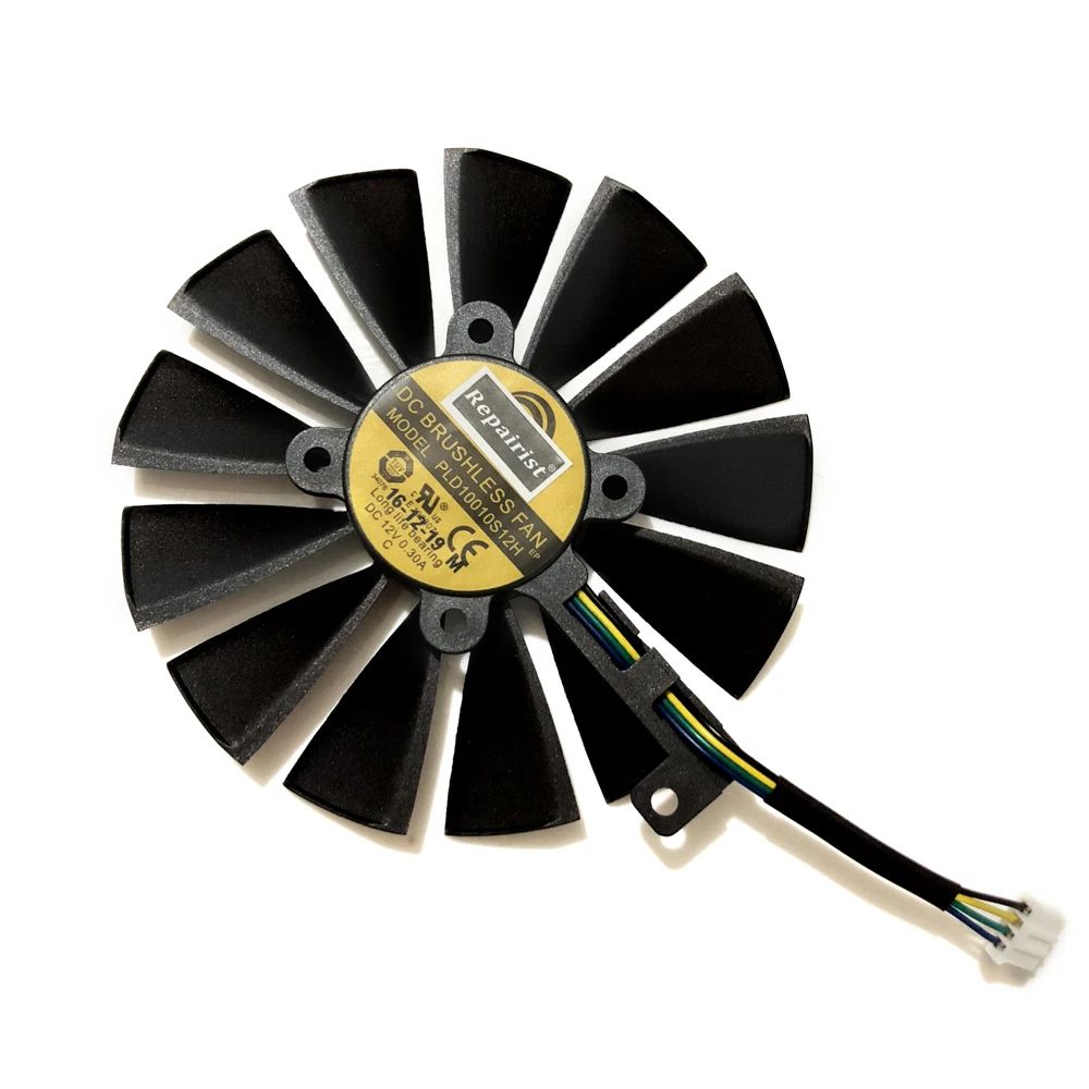 WWWFZS Graphics Card Dual Fan Cooling Fit for ZOTAC Original GeForce GTX 950 2GB Video Card 128Bit GDDR5 Graphics Cards Fit for NVIDIA Map GTX950 WWWFZS Graphics Card Dual Fan Cooling Fit for ASUS GTX 970 4GB