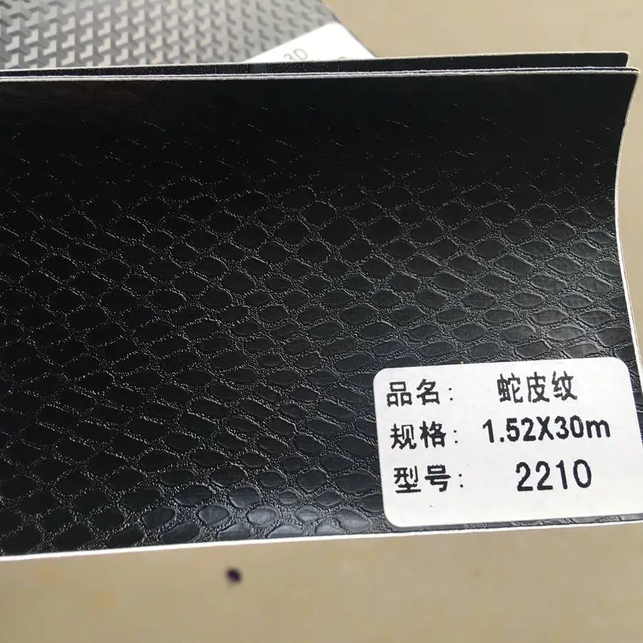 3d EMBOSSED vinyl car wrapping film union covering (4)