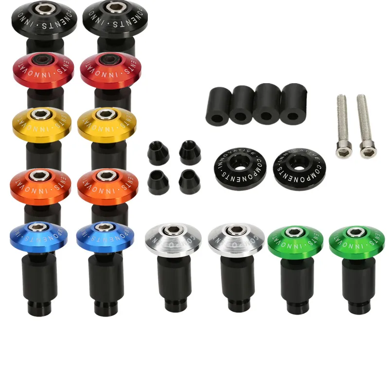 Motorcycle Aluminum Handlebar Gear Balanced Plug Slider Handle Bar End