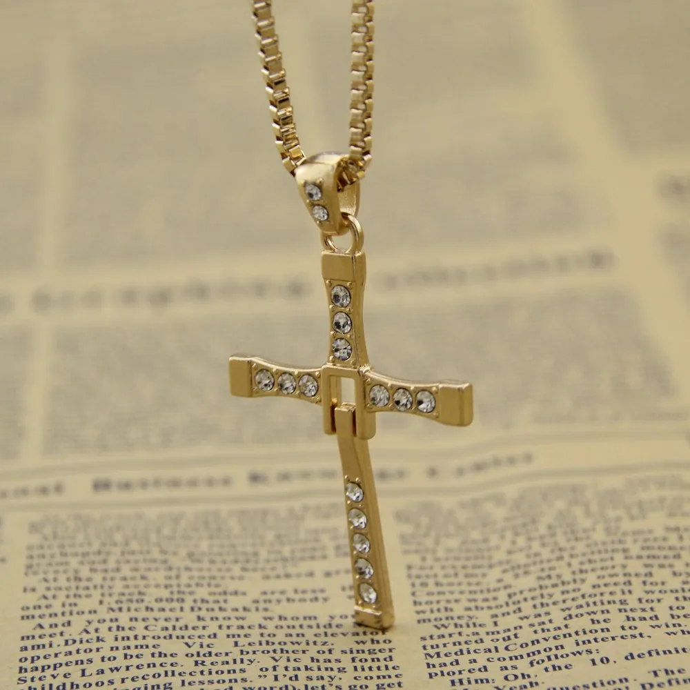 Dom toretto cross necklace Clearance