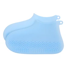 1 пара многоразового использования водонепроницаемое покрытие на обувь от дождя силиконовые Нескользящие непромокаемые зимние сапоги обувь складные S/M/L