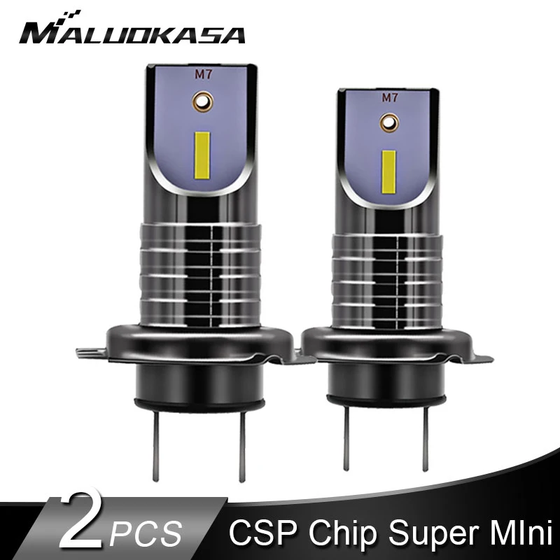 

2PCS LED H7 LED Canbus Headlight Bulbs 10000LM CSP Chip H11 Mini HB3 HB4 Car Light Cutting Line Headlights 12V 24V Car Styling